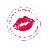 Kiss Lip Make-up Artist Permastempel (Design)