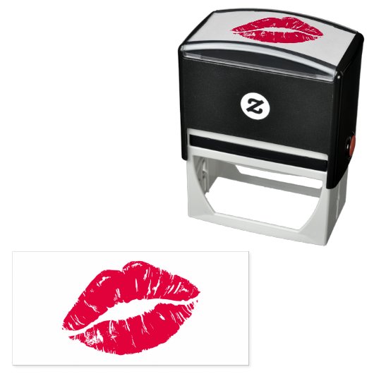 Kiss Lip Permastempel (Beispiel)