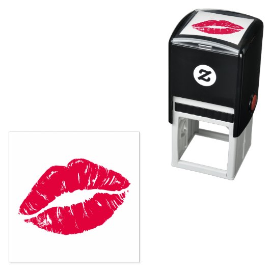 Kiss Lip Permastempel (Beispiel)