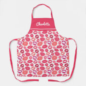 Kiss Lips Liebe Schürze (Vorderseite)