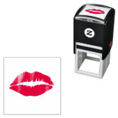 Kiss Lips Permastempel (Beispiel)