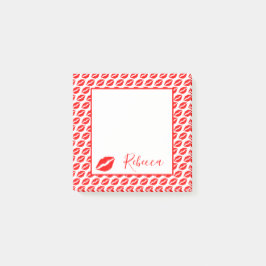 Kiss Lips Post-it Klebezettel