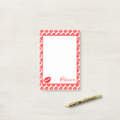 Kiss Lips Post-it Klebezettel (Auf Schreibtisch)