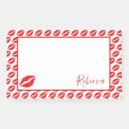 Kiss Lips Post-it Klebezettel
