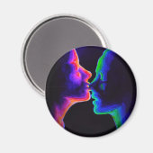 Kiss Magnet (Vorderseite/Rückseite)