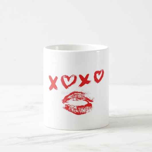 Kiss Mark Mug Kaffeetasse (Mittel)