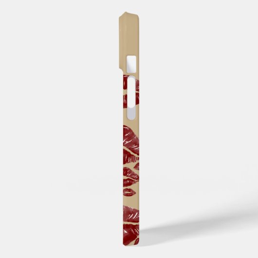 Kiss Marks Case-Mate iPhone Hülle (Rückseite / Links)