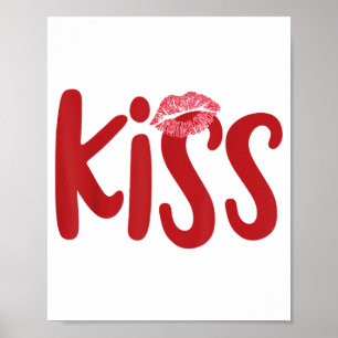 Kiss Marry Kill Girls Group Trio KISS Kostüm Rot Poster