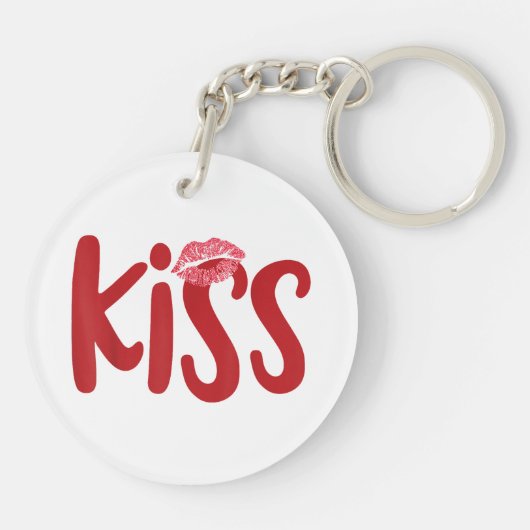 Kiss Marry Kill Girls Group Trio KISS Kostüm Rot Schlüsselanhänger (Rückseite)