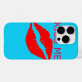 Kiss Me Case-Mate iPhone Hülle (Rückseite (Horizontal))