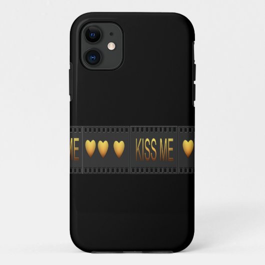Kiss Me Case-Mate iPhone Hülle (Rückseite)