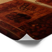 Kiss Me Chewing Gum Poster (Ecke)