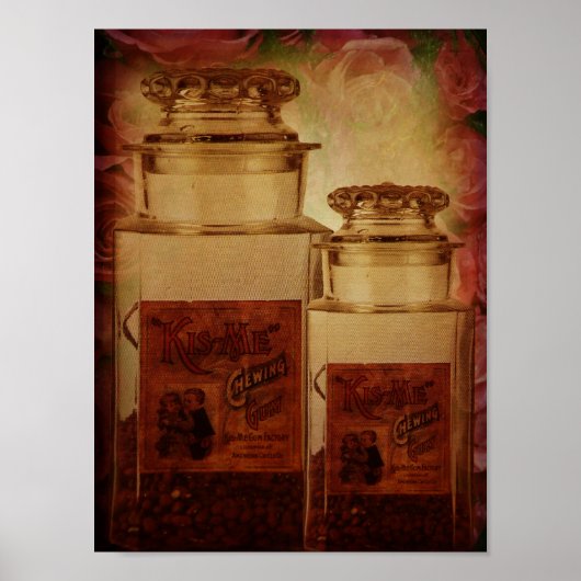 Kiss Me Chewing Gum Poster (Vorne)