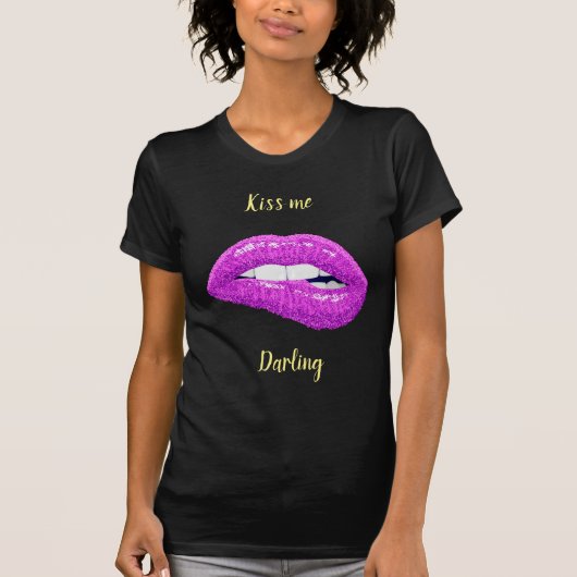 Kiss me Darling T-Shirt (Vorderseite)