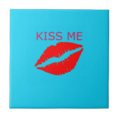 Kiss Me Fliese (Vorderseite)