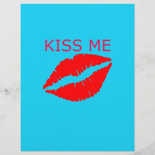 Kiss Me Flyer (Vorne)