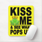 KISS ME Frog mousepad (Mit Mouse)