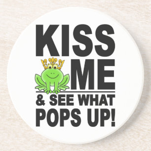 KISS ME Frog Untersetzer
