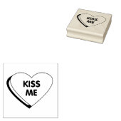 Kiss Me Gummistempel (Stempel)