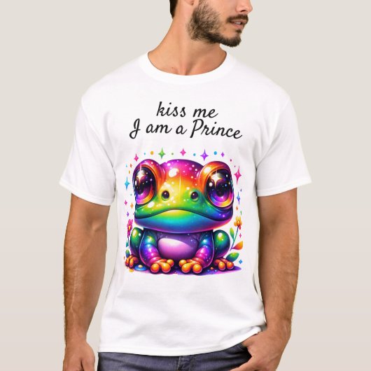 kiss me i am a prince T-Shirt (Vorderseite)