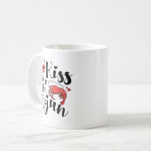 Kiss Me I bin Cajun Tasse (Vorderseite Links)