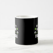 Kiss Me I bin Finnischer St Patrick's Day Finnisch Kaffeetasse (Mittel)