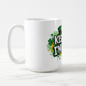 Kiss Me I bin Irish St. Patrick's Day Kaffeetasse (Links)