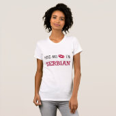 Kiss Me I bin SERBIAN T-Shirt (Vorne ganz)
