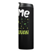 Kiss Me I bin Sullivan - Nachname Sullivan Thermosbecher (Nach rechts gedreht)