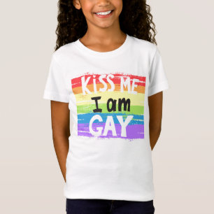 Kiss Me I is Gay T-Shirt