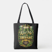 Kiss Me, I’m Irish Tasche (Rückseite)