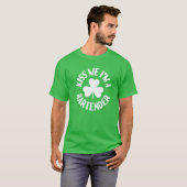 Kiss Me Ich bin Barkeeper Irish St Patricks Day Sh T-Shirt (Vorne ganz)