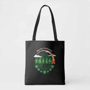Kiss Me Ich bin dankbar Leprechauns Rainbow St Pat Tasche