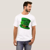 Kiss Me Ich bin ein irischer T - Shirt für Männer (Vorne ganz)