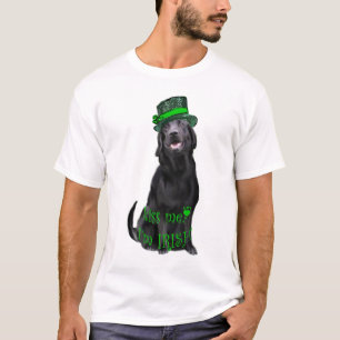 Kiss Me, ich bin ein irisches Schwarzes Labor T-Shirt