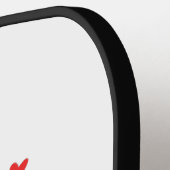 Kiss Me Ich bin geimpft Pickleball Schläger (Linke Seite)