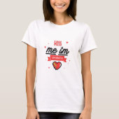 Kiss Me Ich bin geimpft T-Shirt (Vorderseite)
