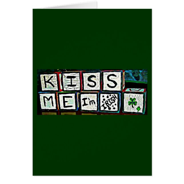 Kiss Me Ich bin irisch (Vorne)