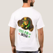 Kiss Me, ich bin irisch - Emerald Isle Revelry T-Shirt (Rückseite)
