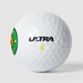 Kiss Me Ich bin irisch Golfball (Logo)