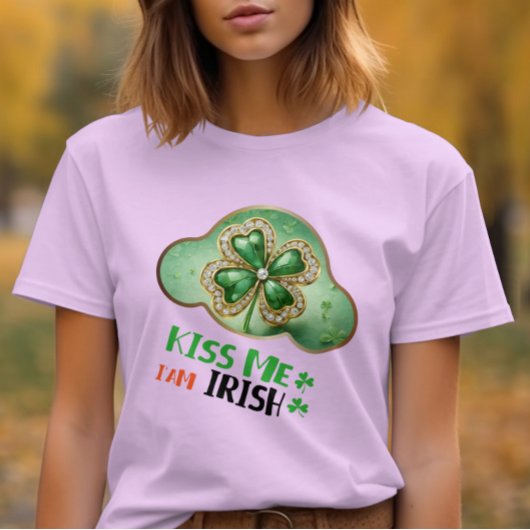 Kiss Me, ich bin irisch - irischer Segen T-Shirt