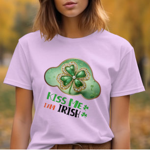 Kiss Me, ich bin irisch - irischer Segen T-Shirt