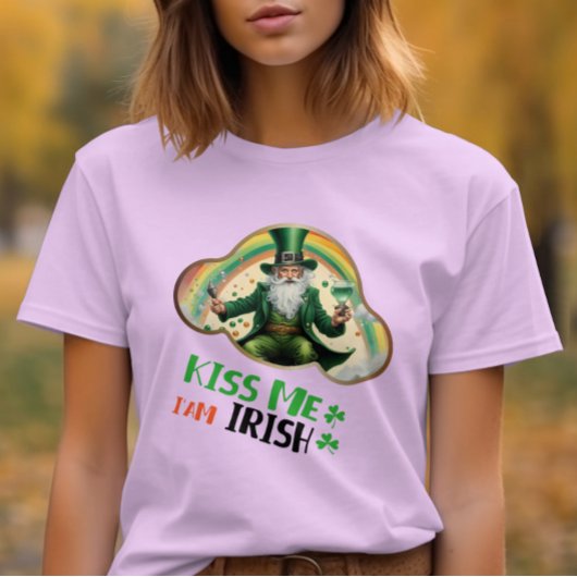 Kiss Me, ich bin irisch - irischer Step Tanz T-Shirt