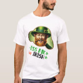 Kiss Me, ich bin irisch - Irish Folklore Fest T-Shirt (Vorderseite)