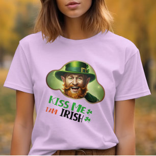 Kiss Me, ich bin irisch - Irish Folklore Fest T-Shirt