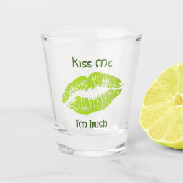 Kiss Me Ich bin irisch Schnapsglas