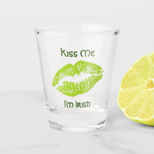 Kiss Me Ich bin irisch Schnapsglas