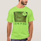 Kiss Me Ich bin irisch T-Shirt (Vorderseite)