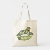 Kiss Me Ich bin irisch Tragetasche (Rückseite)