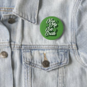Kiss Me, ich bin irischer Button Pinback (Beispiel)